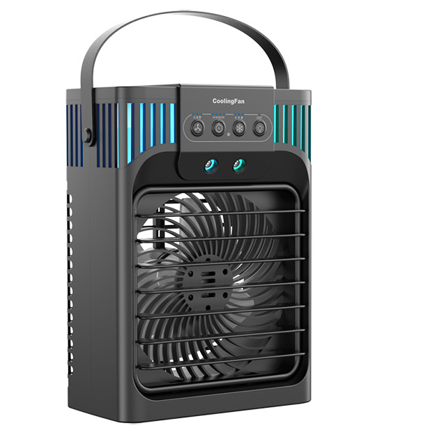 Coolify Pro Air Cooler delivers powerful cooling with quiet airflow and built-in mist humidification. Designed with adjustable fan speeds, portable USB power, and a sleek modern design for comfortable cooling at home, work, or travel.