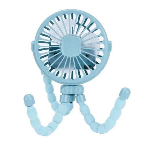 Coolify Mini Travel Fan delivers flexible, portable cooling in a compact design perfect for everyday use. USB rechargeable with adjustable speeds and bendable tripod legs for cooling anywhere you go.
