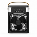 Coolify 3-in-1 Portable Fan combines powerful cooling, quiet airflow, and built-in humidification in one compact design. USB-powered with adjustable fan speeds, perfect for home, office, gaming, travel, and car use.