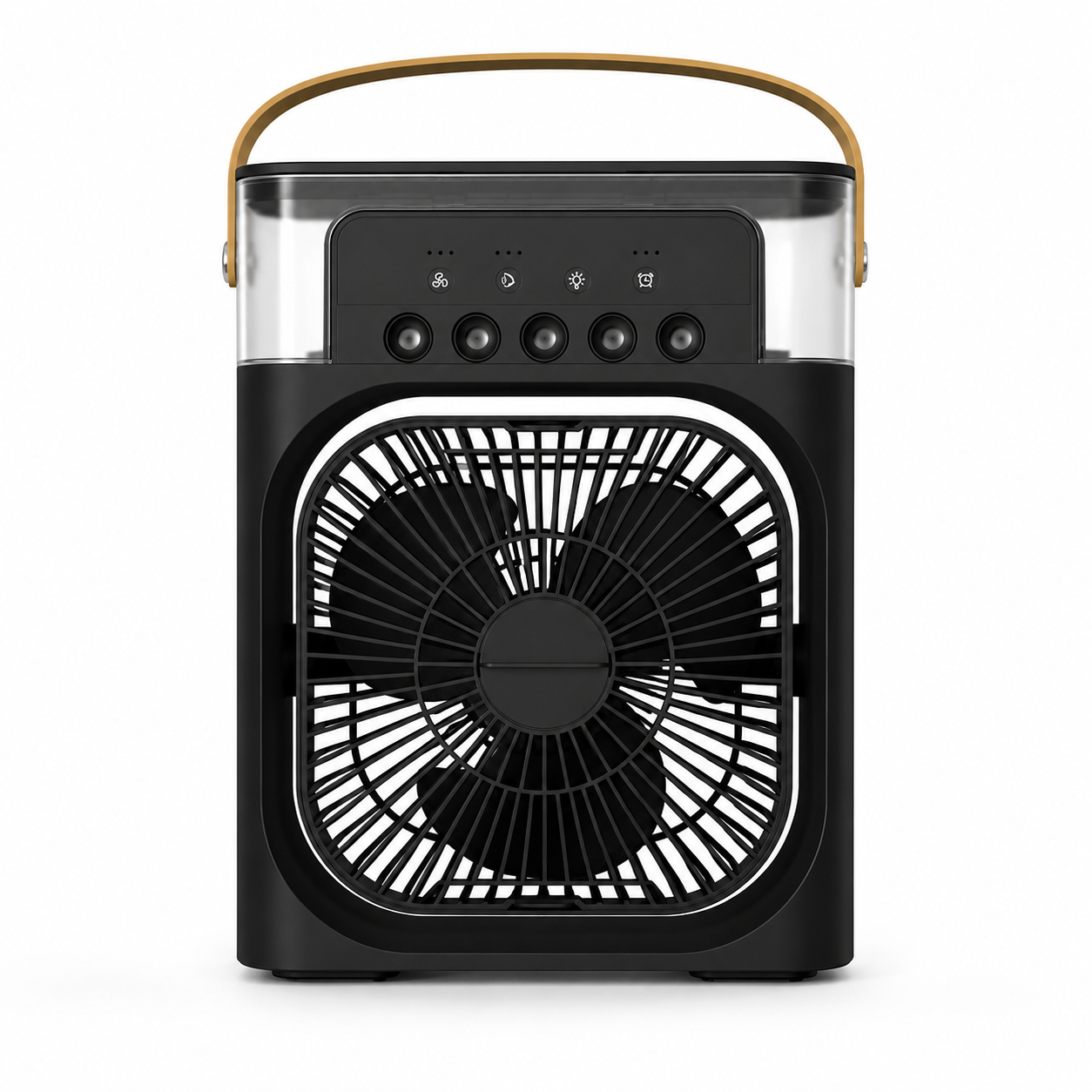 Coolify 3-in-1 Portable Fan combines powerful cooling, quiet airflow, and built-in humidification in one compact design. USB-powered with adjustable fan speeds, perfect for home, office, gaming, travel, and car use.